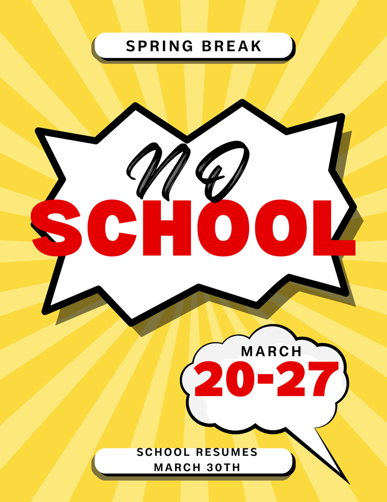 No School Spring Break