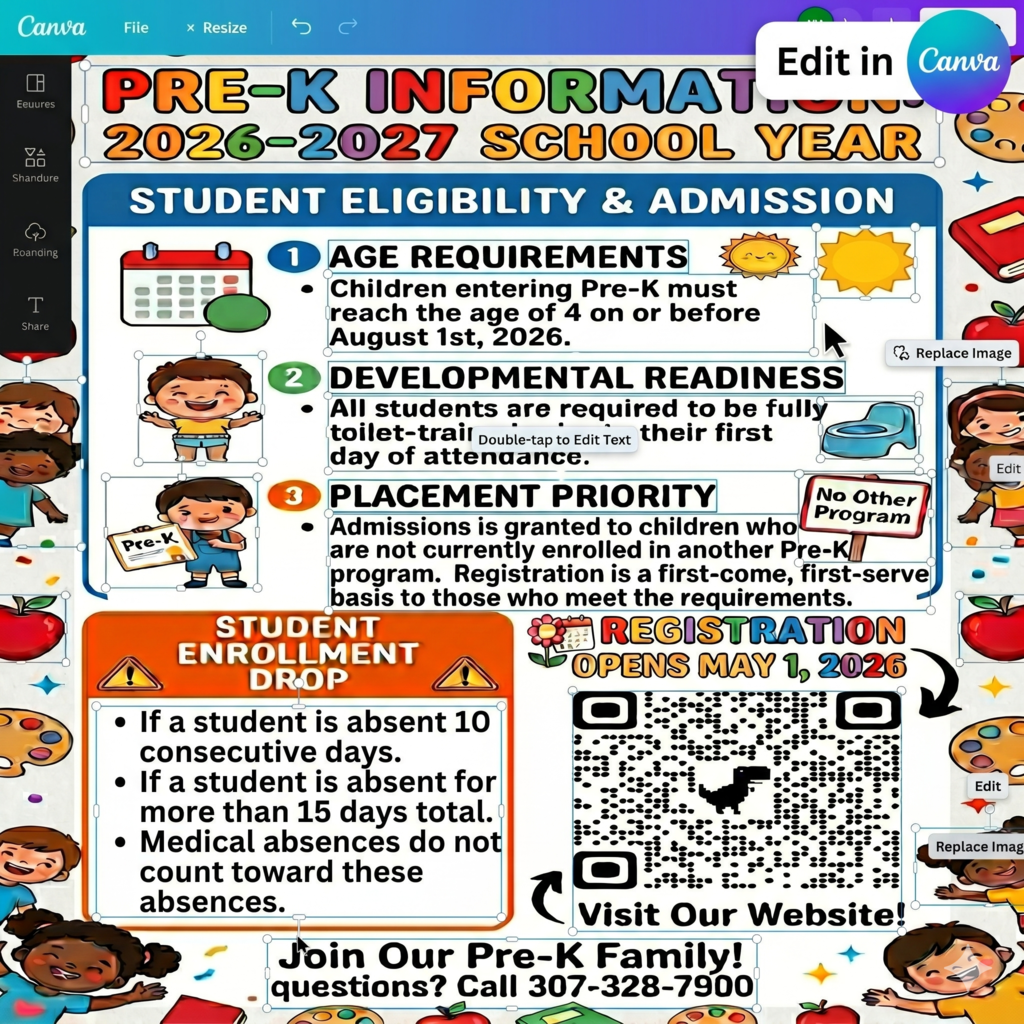26-27 Pre-K Registration Information