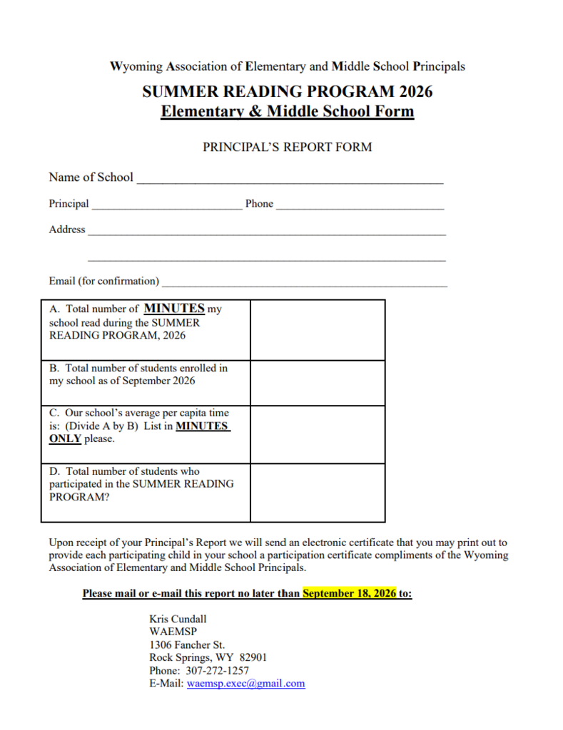 summer reading program pg. 5