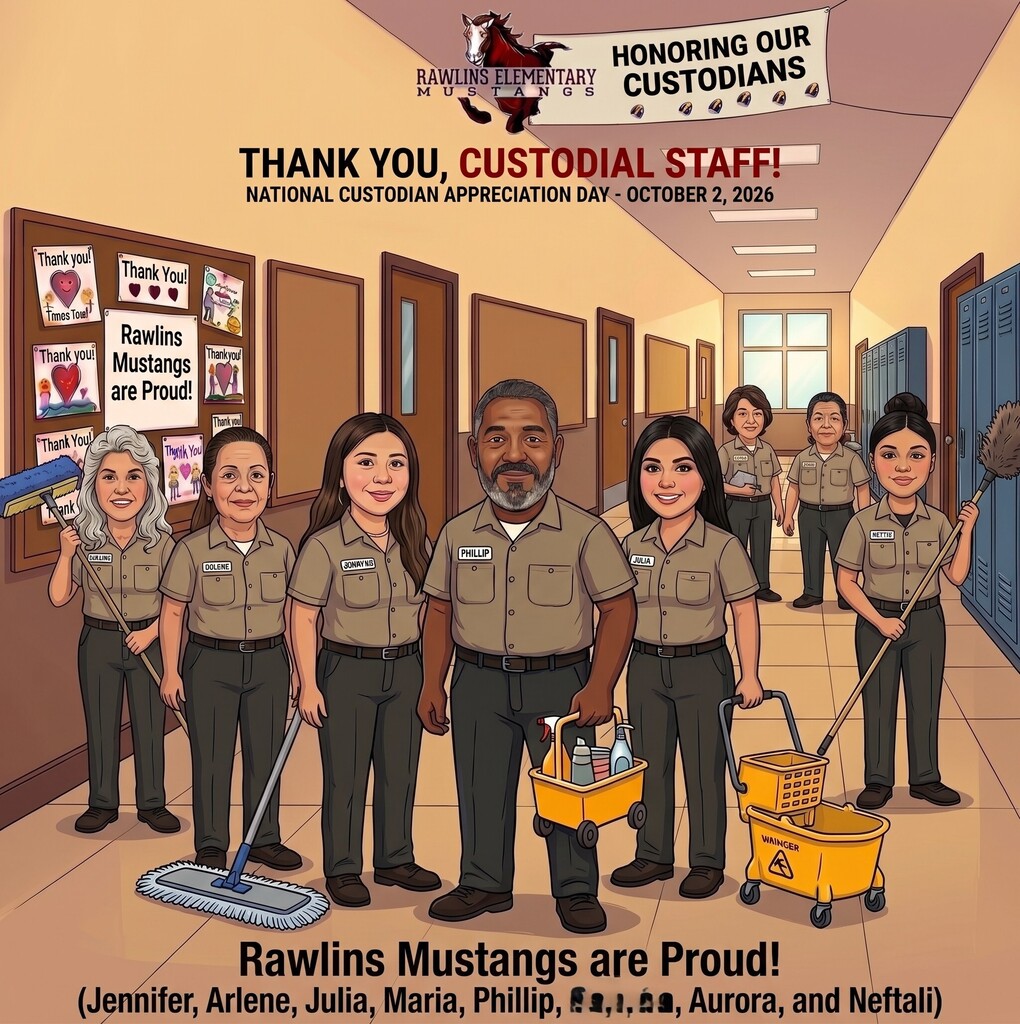 Thank you custodians
