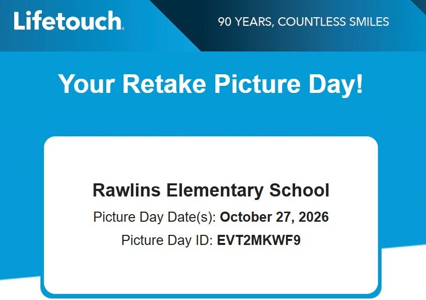 RES Picture Retakes Fall 2026