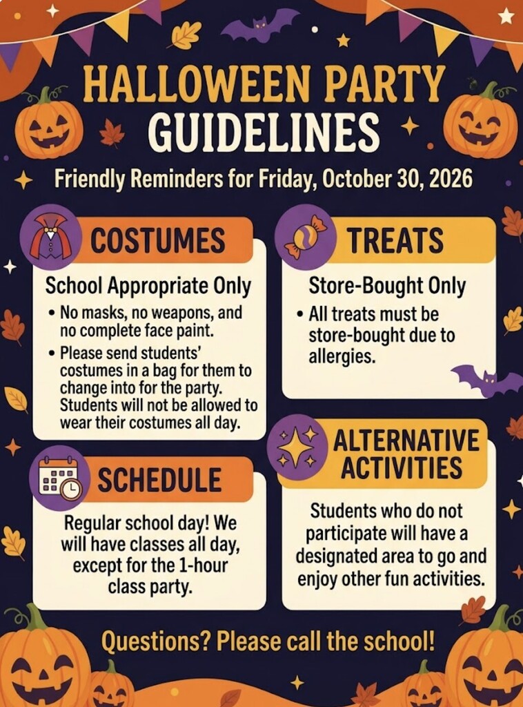 RES Halloween Guidelines