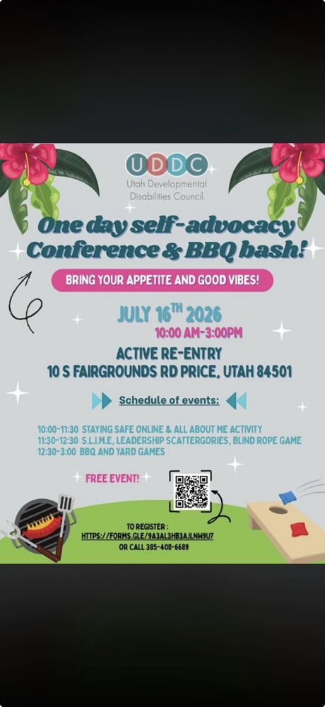 UDDC Self-Advocacy and BBQ