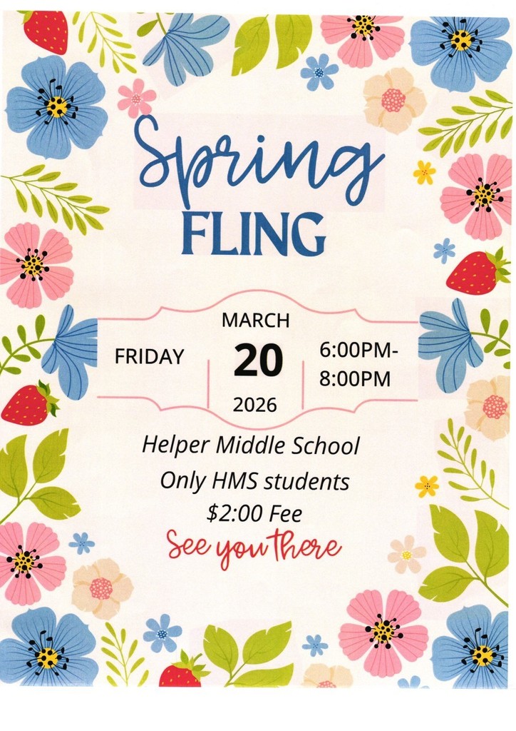 Spring Fling Dance Poster