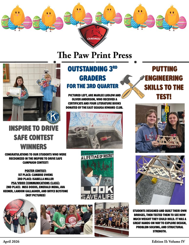 April Paw Print Press 4.30.2026