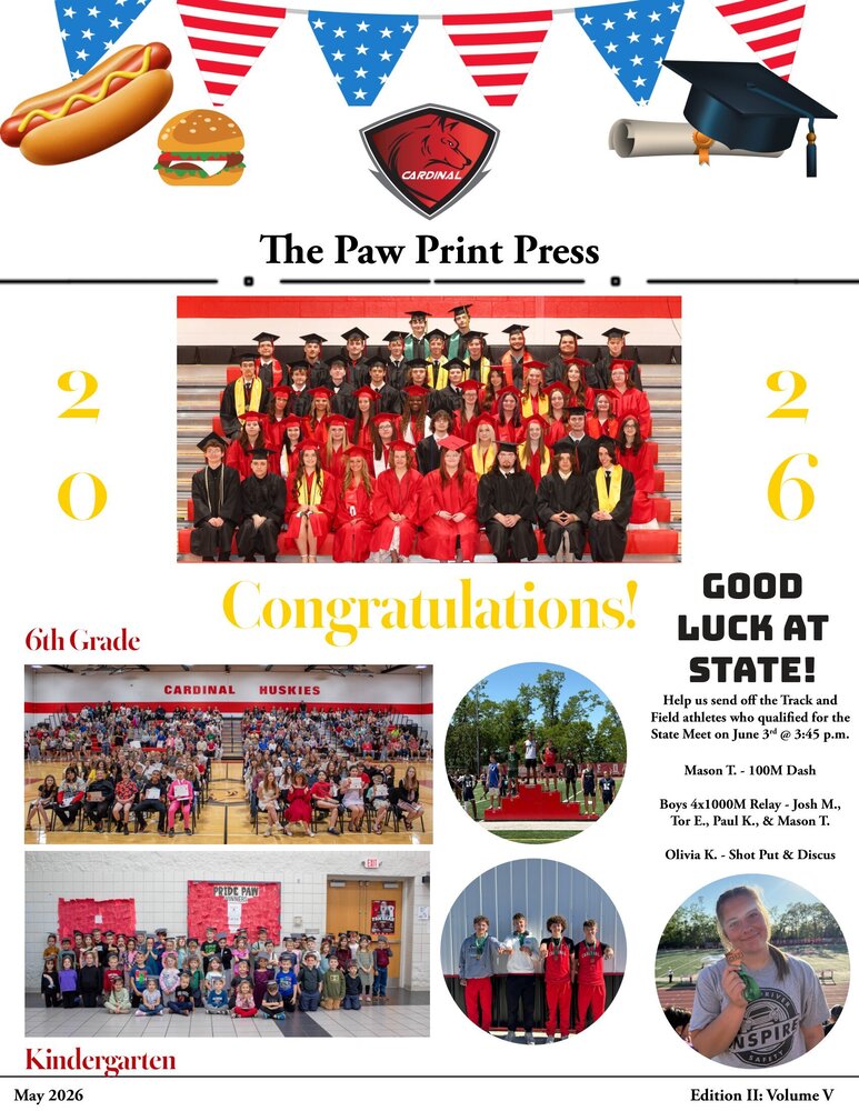 May Paw Print Press 