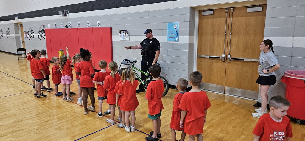 Safety Town - Day Two: Stranger Danger, K9, and Bike Safety.