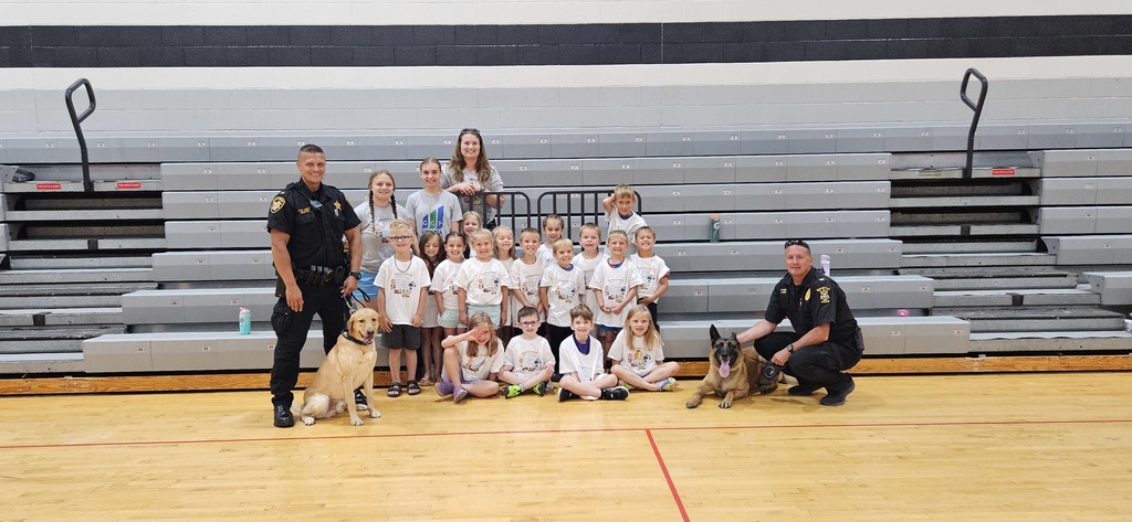 Safety Town - Day Two: Stranger Danger, K9, and Bike Safety.