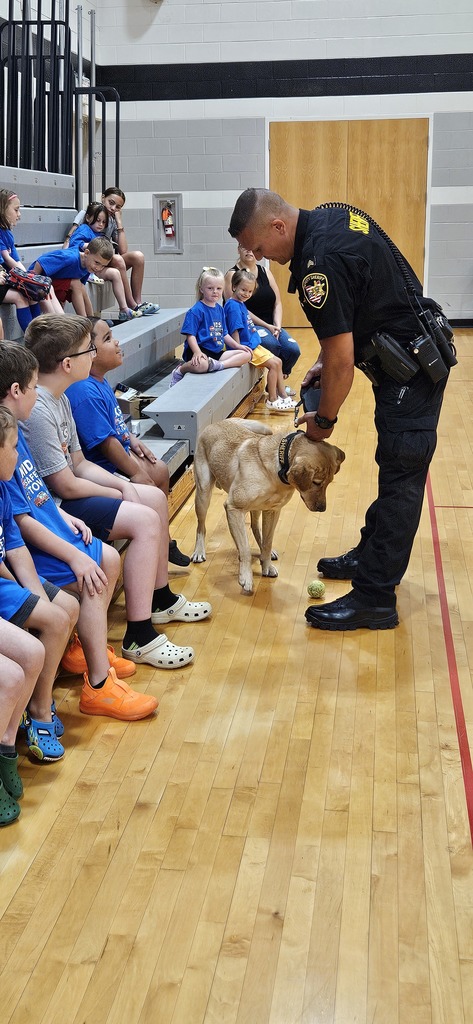 Safety Town - Day Two: Stranger Danger, K9, and Bike Safety.