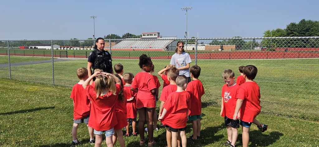 Safety Town - Day Two: Stranger Danger, K9, and Bike Safety.