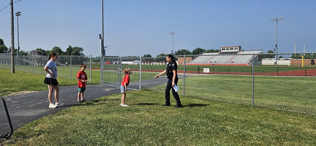 Safety Town - Day Two: Stranger Danger, K9, and Bike Safety.
