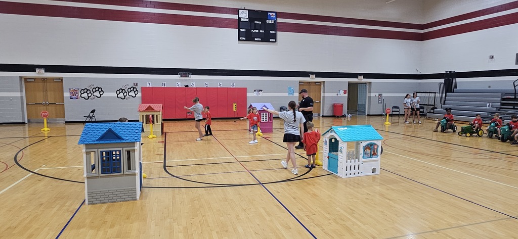 Safety Town - Day Two: Stranger Danger, K9, and Bike Safety.