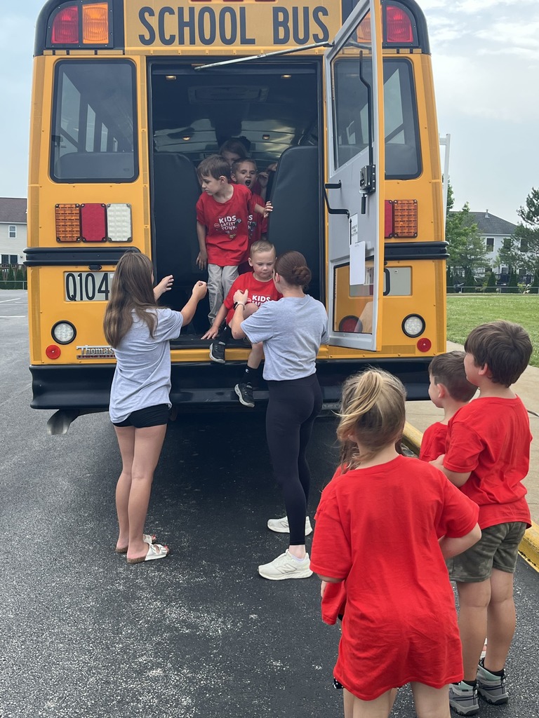 Safety Town: Day Three Recap with bus safety, and communicating with a dispatcher.