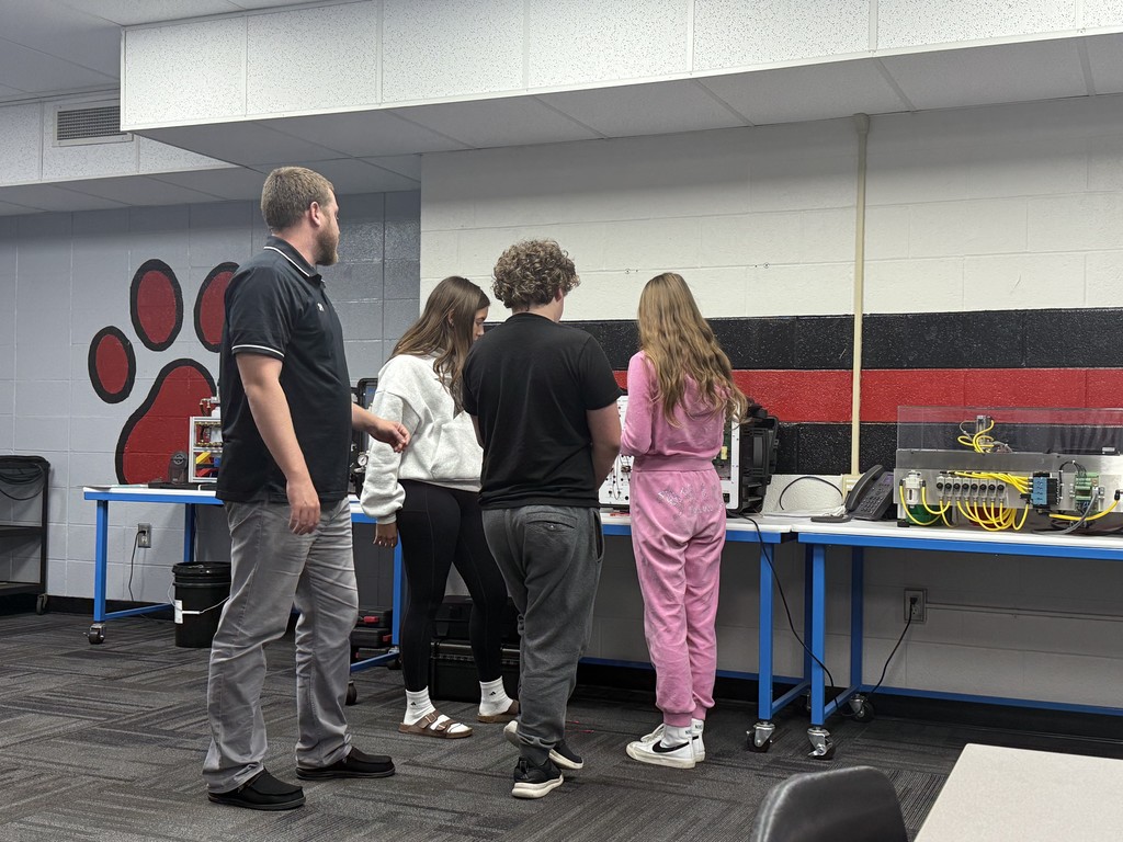 8th Grade Students - Earning their Fundamentals of Electricity - Direct Current Certifications.