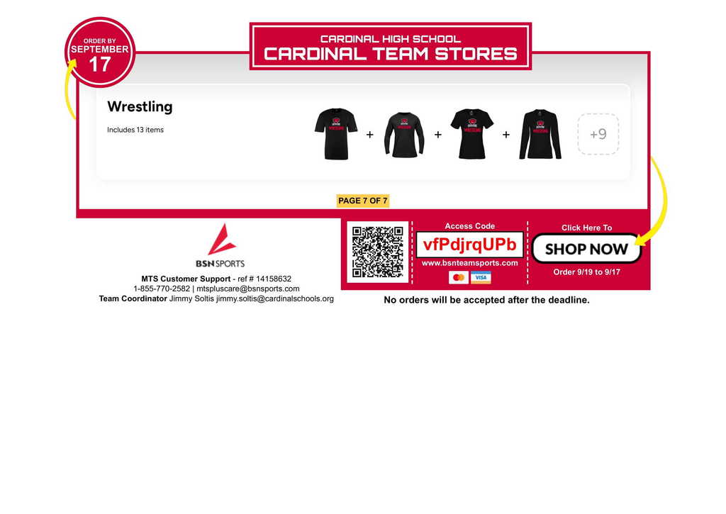 BSN Shop - Fall 2025