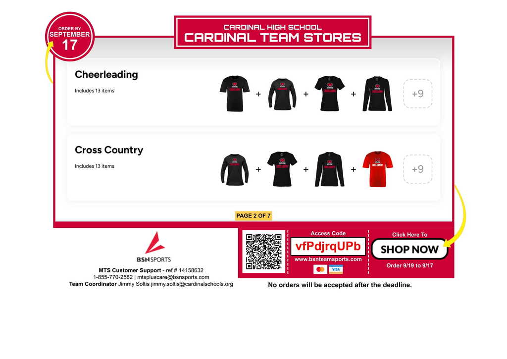 BSN Shop - Fall 2025