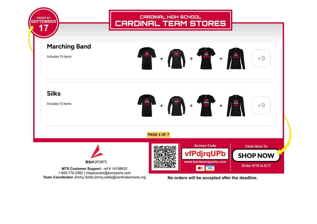 BSN Shop - Fall 2025