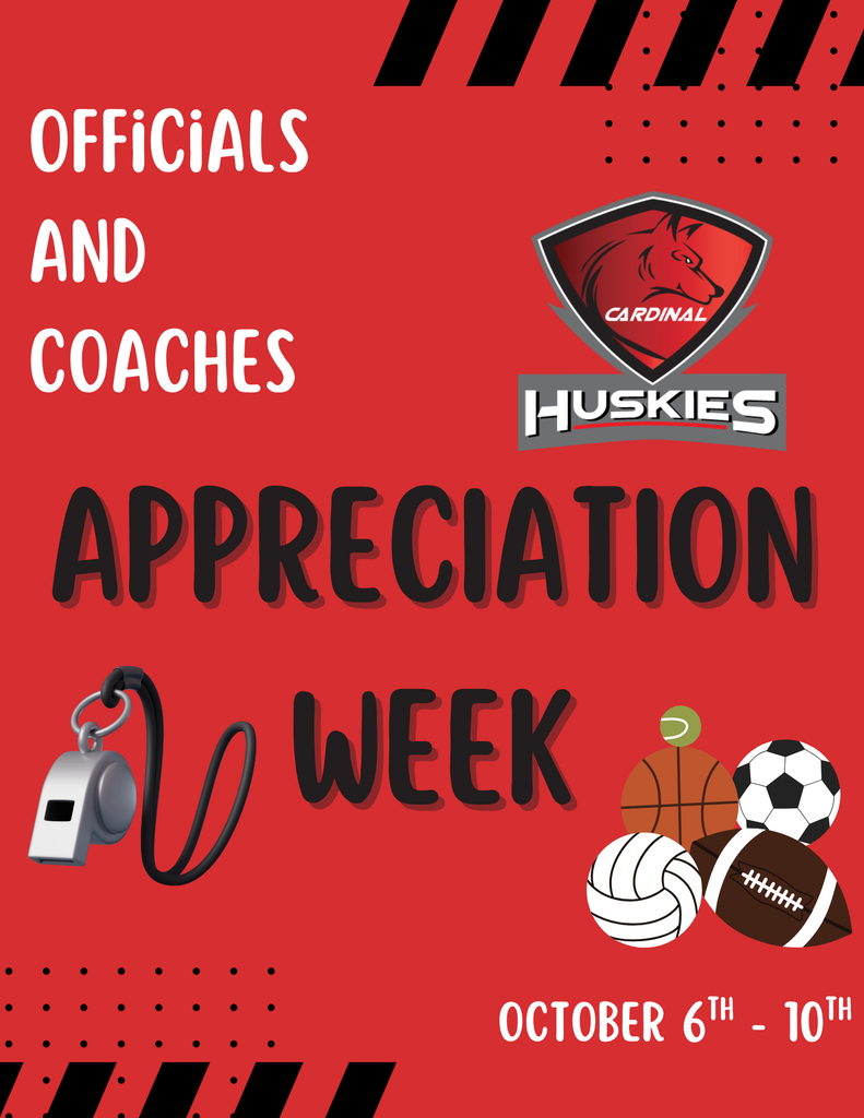 Celebrate with us all of our officials and coaches for appreciation week!