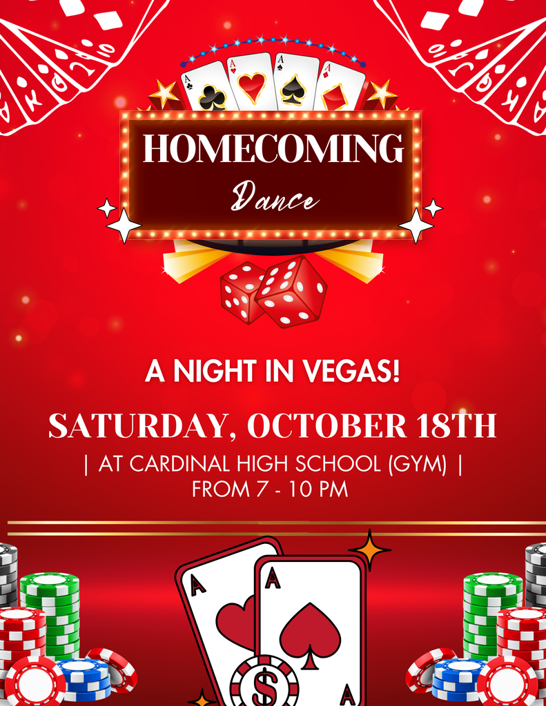 Homecoming Send-Off! - October 18th from 7:00 - 10:00 p.m.