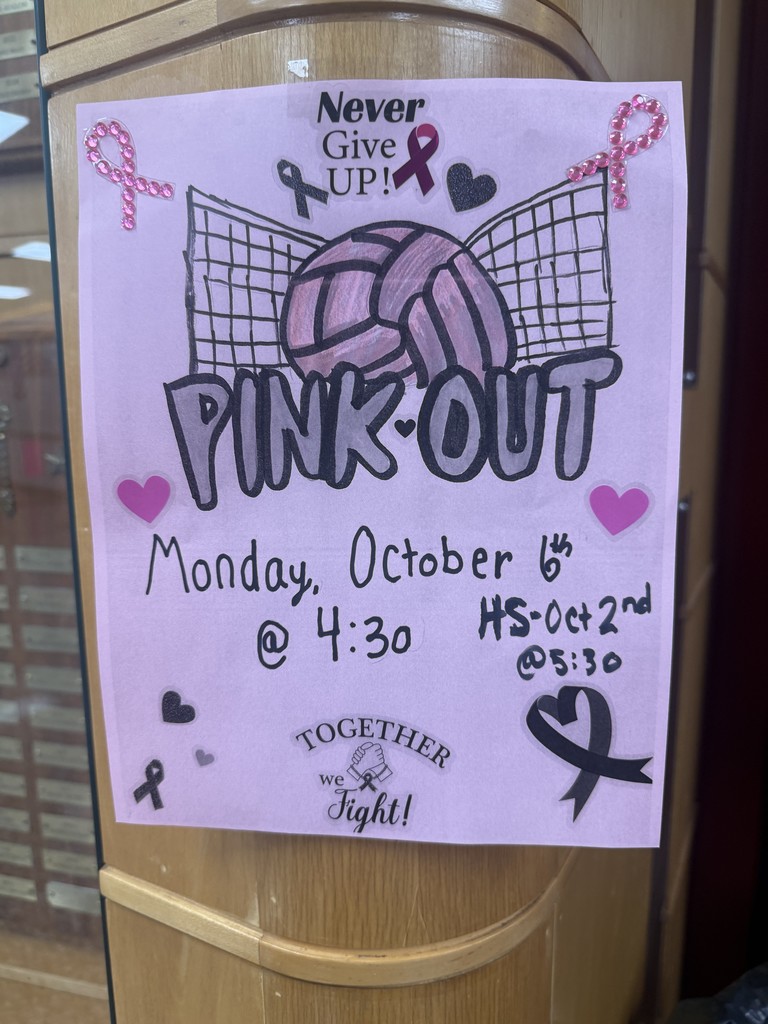 Annual Dig Pink Volleyball Game 10/02 and 10/05!