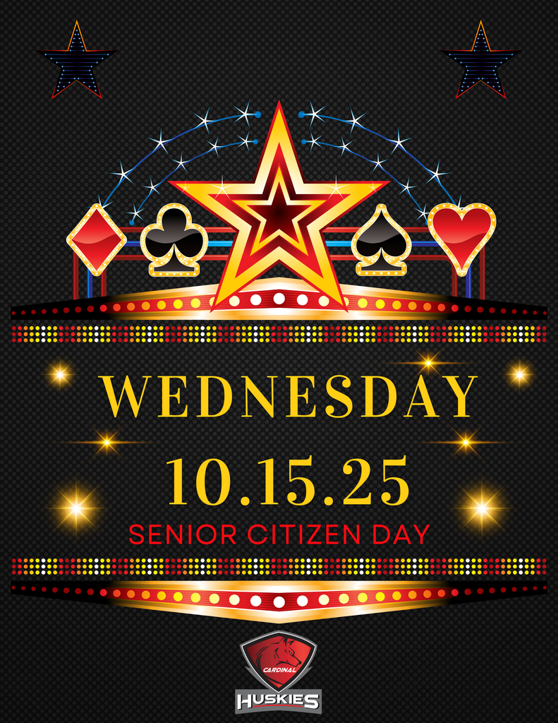 Wednesday, October 15th - Senior Citizen Day