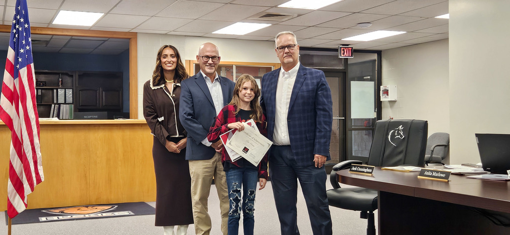 Students scored a perfect score on the Math OST in the Spring!