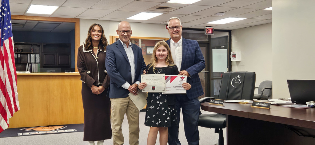 Students scored a perfect score on the Math OST in the Spring!