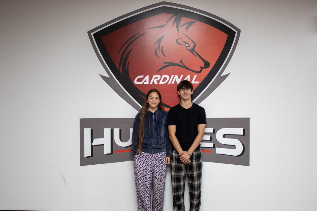 Sophomore Homecoming Court: Layla Marcum and Gage Wagamon