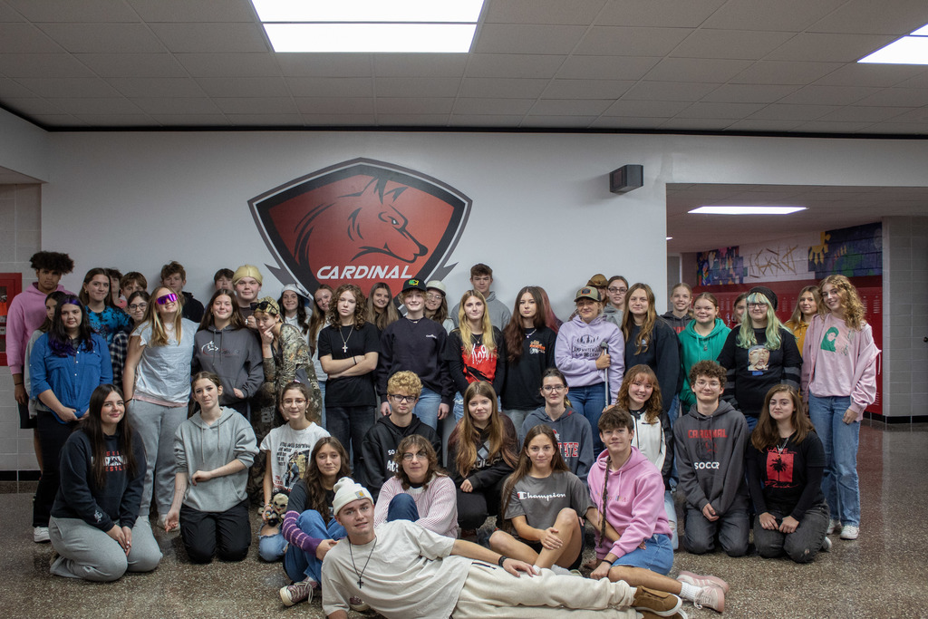 Homecoming Spirit Week: Day Two - "Dress Like Your Type!"