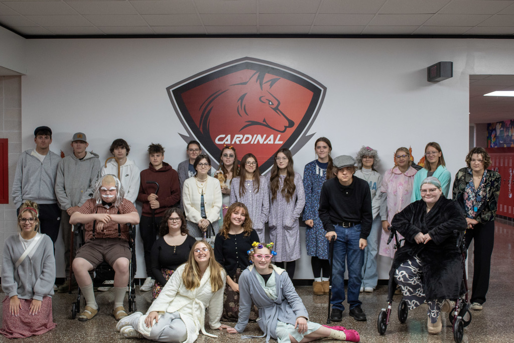 Homecoming Spirit Week: Senior Citizen Day for the Senior High!