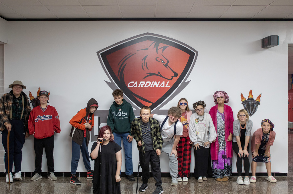 Homecoming Spirit Week: Senior Citizen Day for the Junior High!