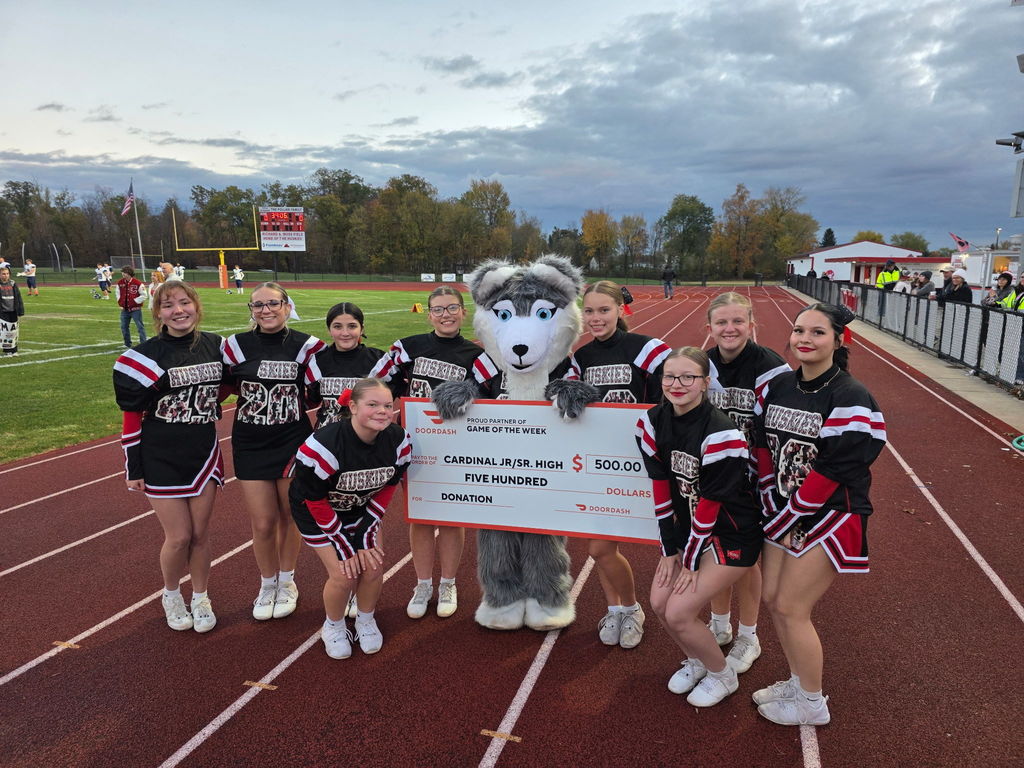 Doordash and Campus Multimedia for sponsoring our Cardinal Huskies Athletics!