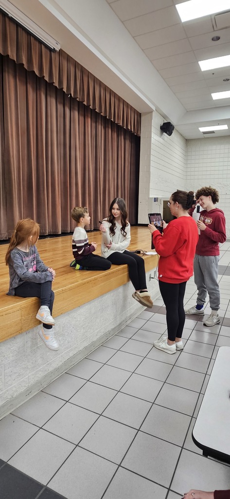 The HS Communications Class are working hard filming and editing a special project that will be presented at the Veterans Day Assembly next week!