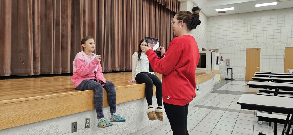 The HS Communications Class are working hard filming and editing a special project that will be presented at the Veterans Day Assembly next week!