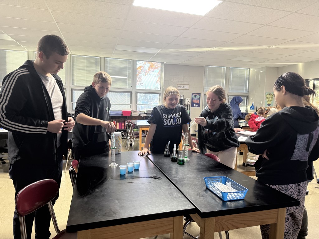 8th Grade Science - Part Two labs with Mrs. Fekete