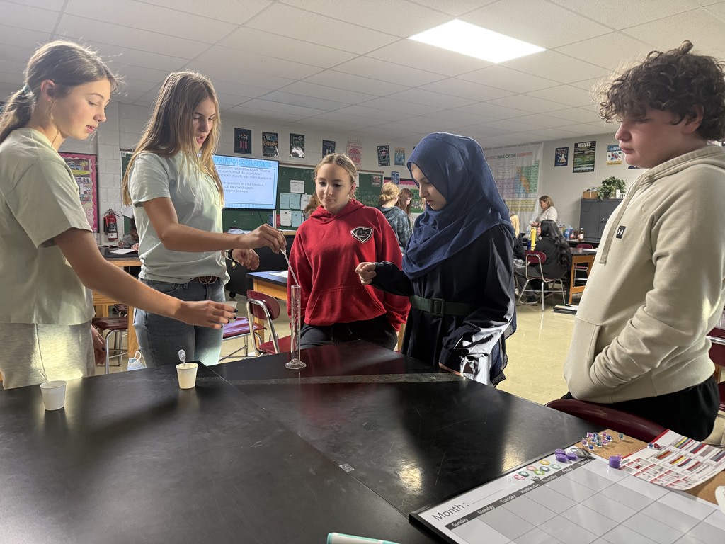 8th Grade Science - Part Two labs with Mrs. Fekete