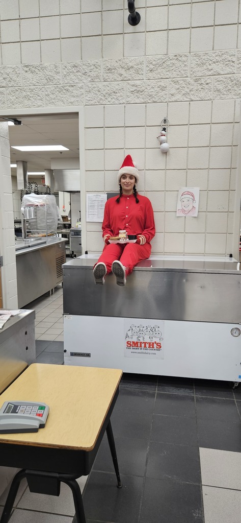 Mrs. SnOwen, in the CES Cafeteria!
