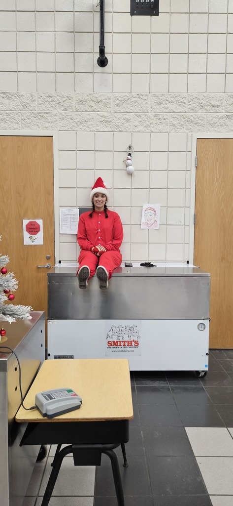 Mrs. SnOwen, in the CES Cafeteria!