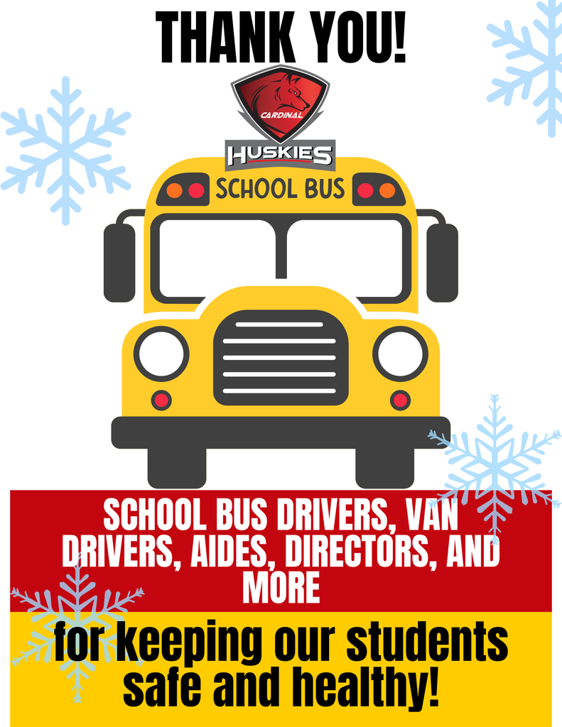 Thank you to the transportation team for getting our students to school on time and safely! 
