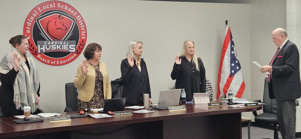 New School Board members were sworn in on January 14th, 2026. 