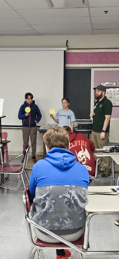 Geauga County Park District visited our elementary school to share hands-on lessons all about space, planets, constellations, and more with our fifth grade students.