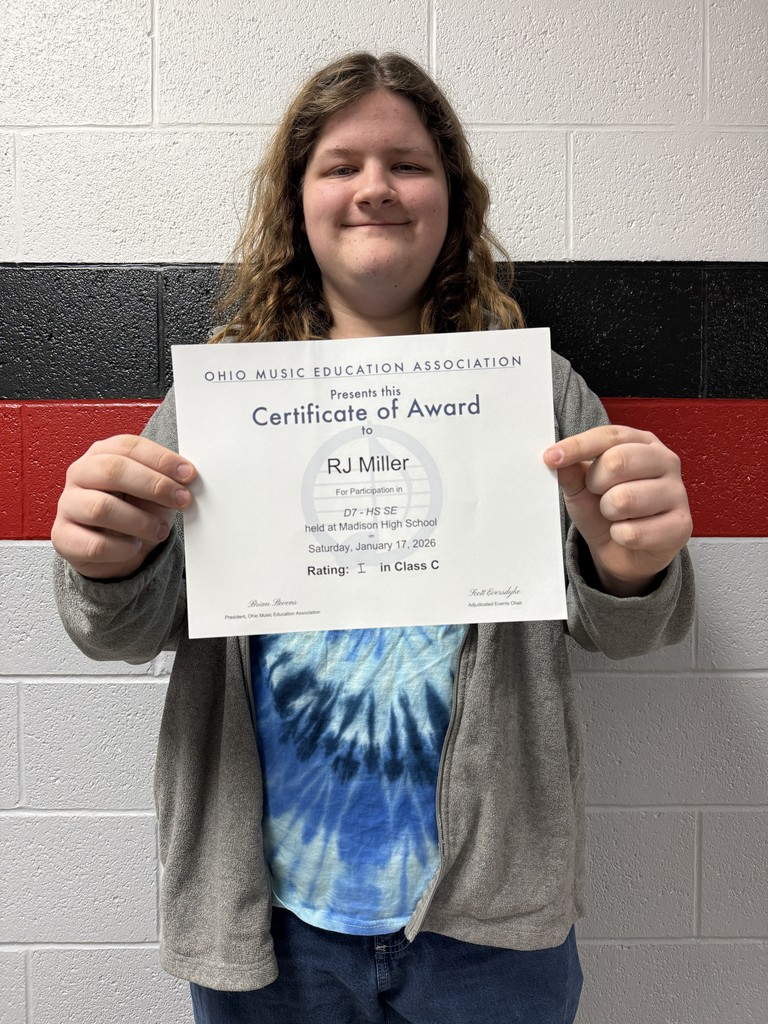 Solo And Ensemble at Madison High School held on Jan. 17th. 