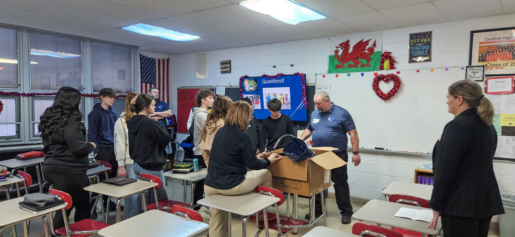 Thank you Tarkett, CabinentWorks, and ChemTech for participating in Career Day! 