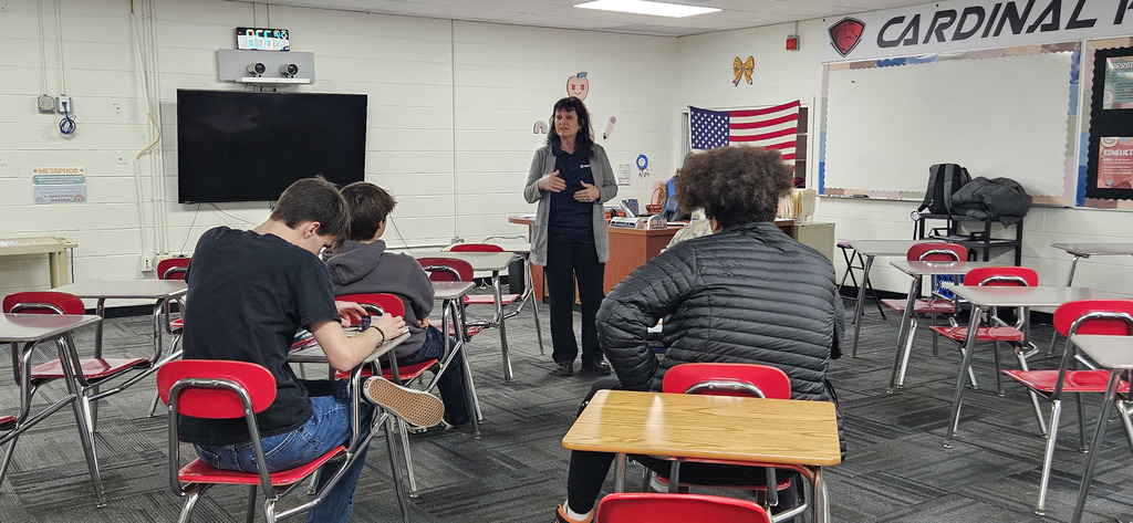 Thank you Tarkett, CabinentWorks, and ChemTech for participating in Career Day! 