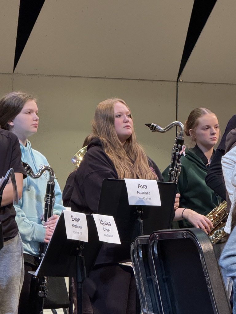 Junior High Honors Band - Congratulations to Mr. Sanzo and four other junior high concert band members who performed at Mentor High School in the D7 Honors Band on Friday, February 27th. 