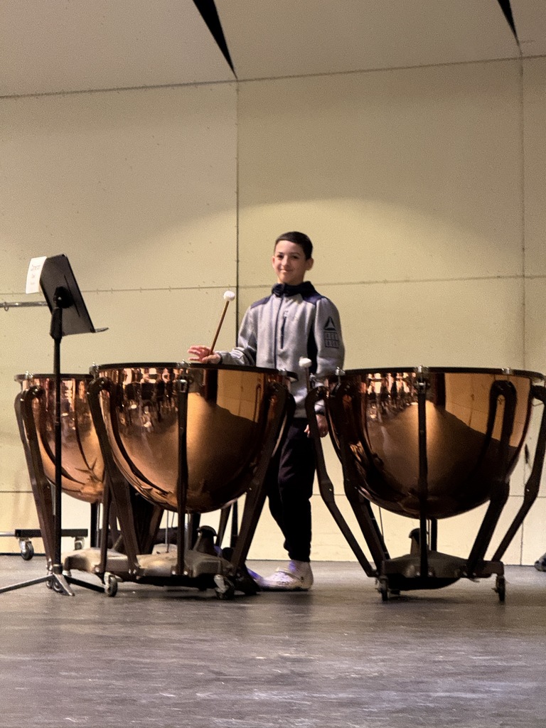 Junior High Honors Band - Congratulations to Mr. Sanzo and four other junior high concert band members who performed at Mentor High School in the D7 Honors Band on Friday, February 27th. 
