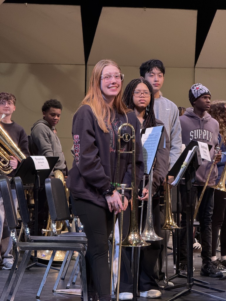 Junior High Honors Band - Congratulations to Mr. Sanzo and four other junior high concert band members who performed at Mentor High School in the D7 Honors Band on Friday, February 27th. 