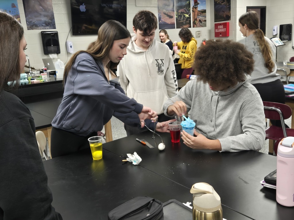 Honors Chemistry - Coloring Eggs to find out which colors the best.