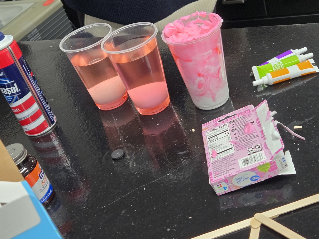 Honors Chemistry - Coloring Eggs to find out which colors the best.