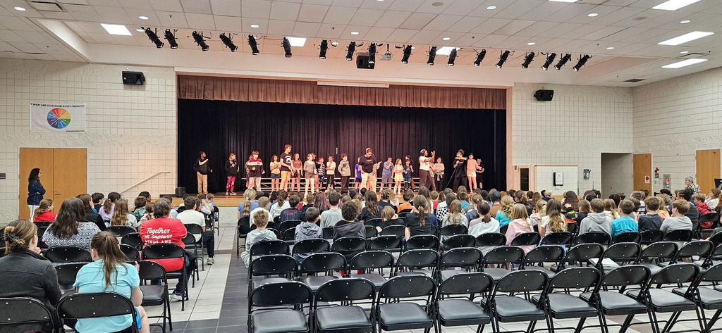 10K Movement at CES today, where the students were able to get up and MOVE their bodies! 